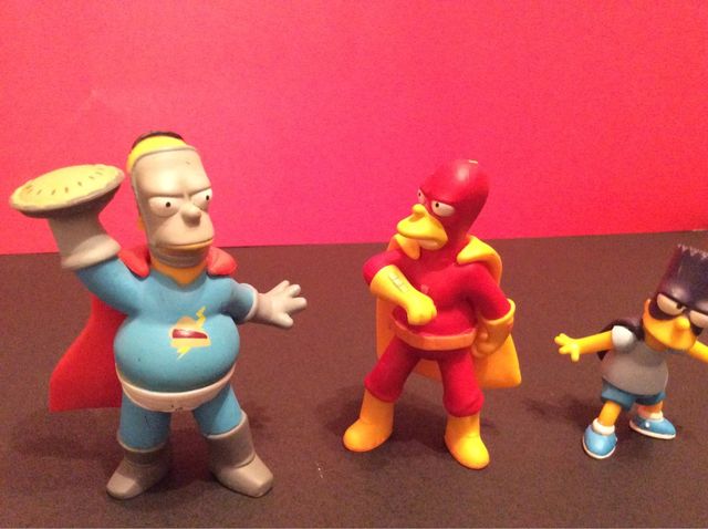 Lote de bonecos figuras Simpson