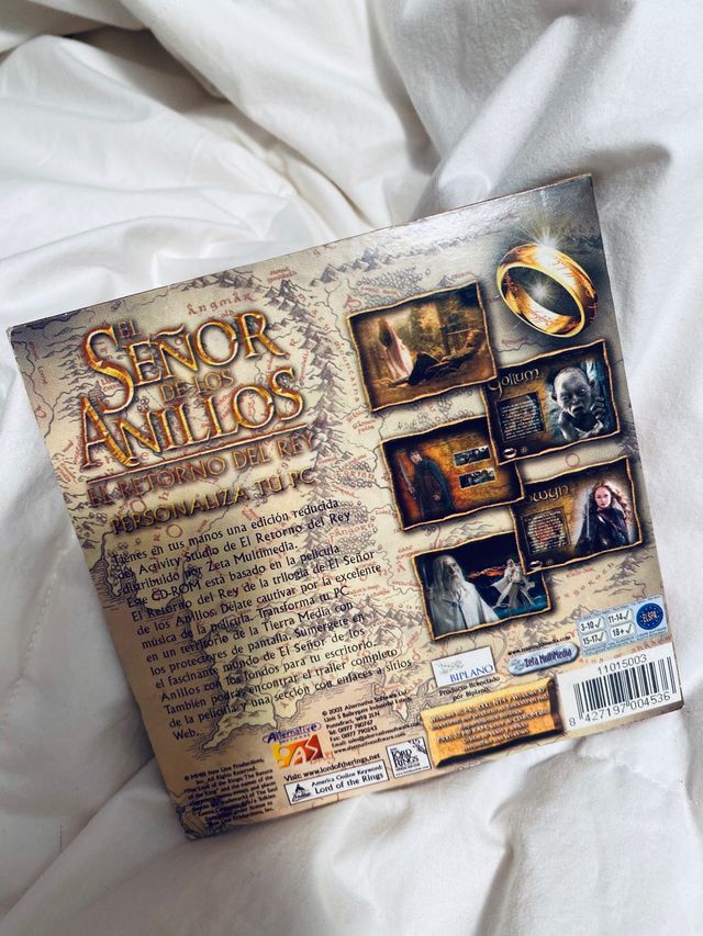 CD el señor de los anillos 2003