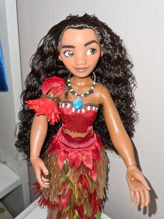 muñeca vaiana que canta