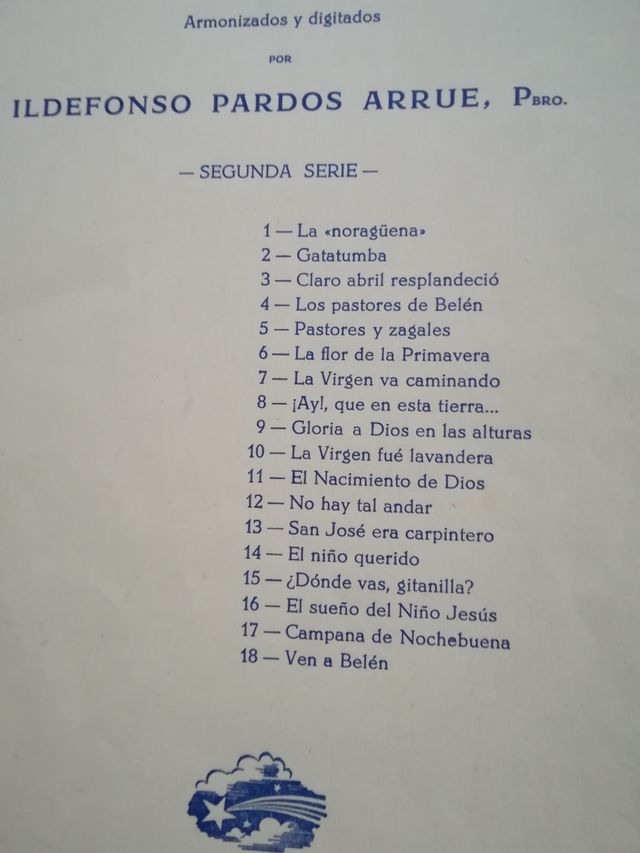 Villancicos populares muy fáciles. 1ª y 2ª series