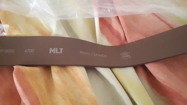 cinturón hombre de pura piel talla 90