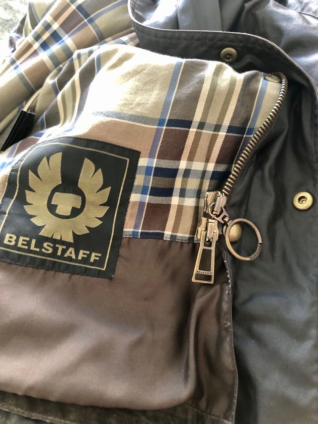 Chaqueta encerada con chaleco Belstaff original