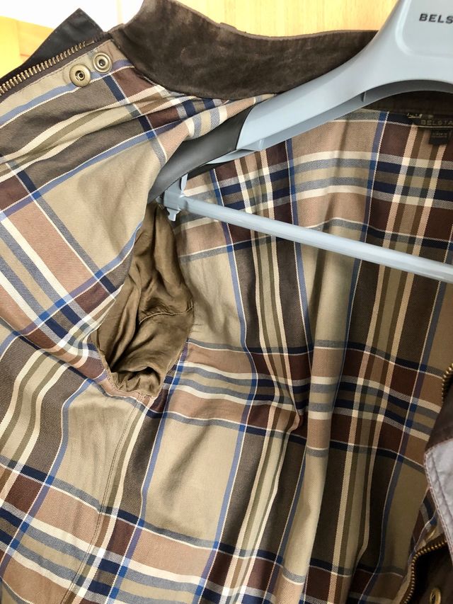 Chaqueta encerada con chaleco Belstaff original