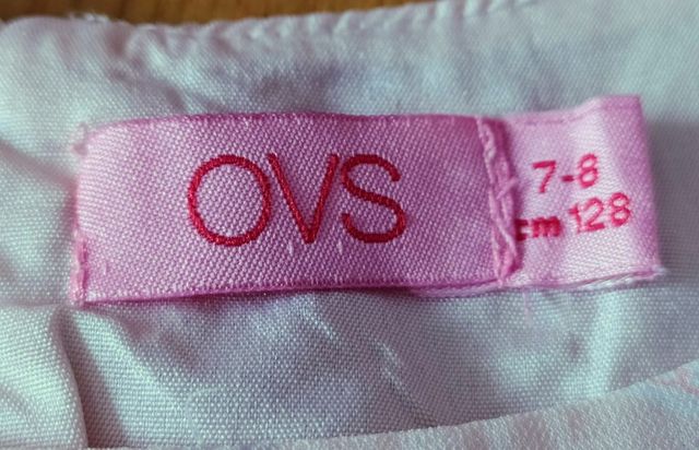 vestido de niña, talla 7-8 años