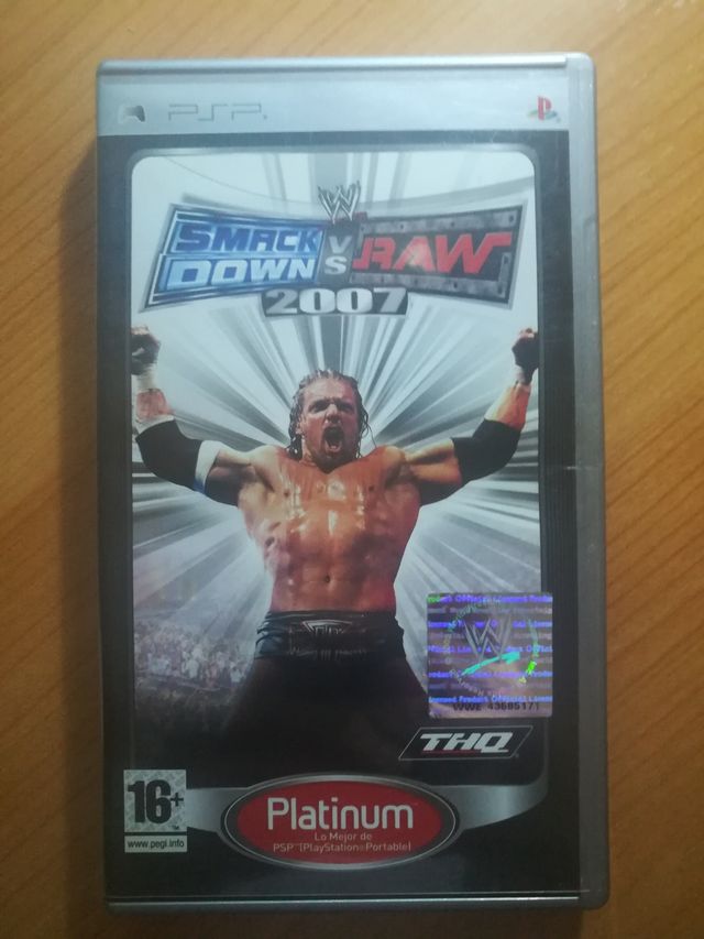 Juego WWE 2007 psp