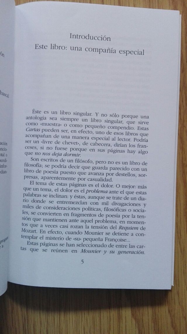 Cartas desde el dolor