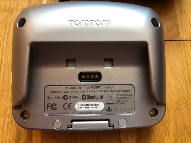 GPS TOMTOM RIDER II, con soporte RAM