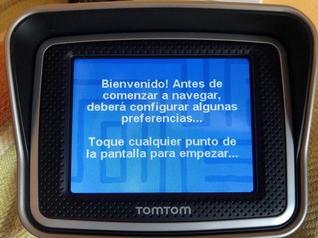 GPS TOMTOM RIDER II, con soporte RAM