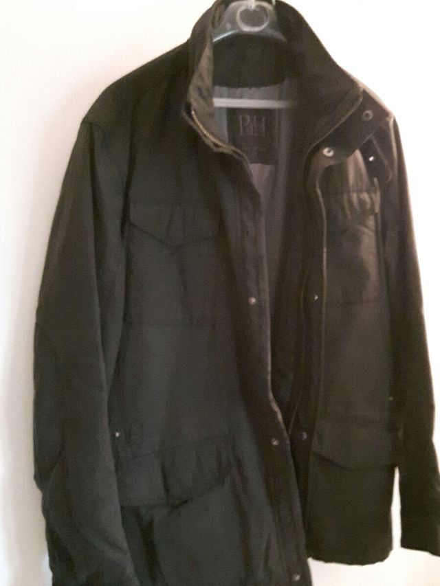 abrigo PEDRO DEL HIERRO talla L marron