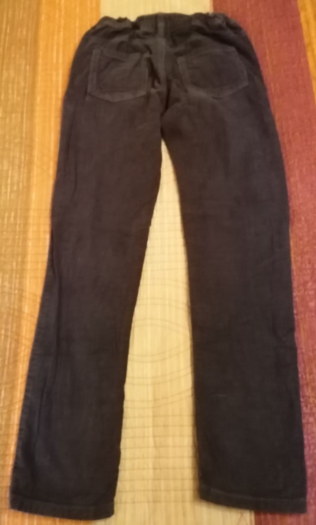 Lote 3 pantalones pana niño 9 a 11 años