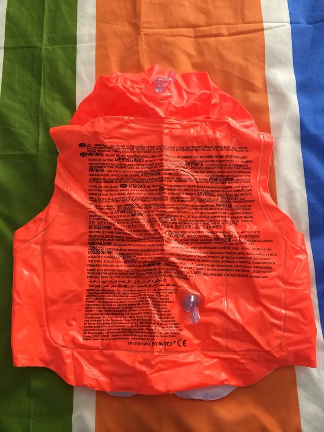 Chaleco flotador infantil