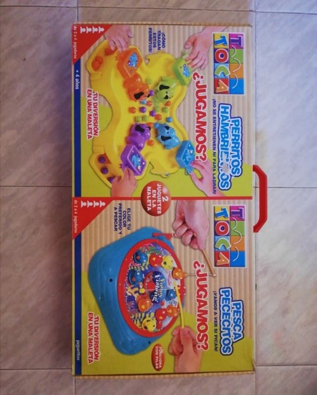 Juegos de mesa Tragabolas y Comepeces