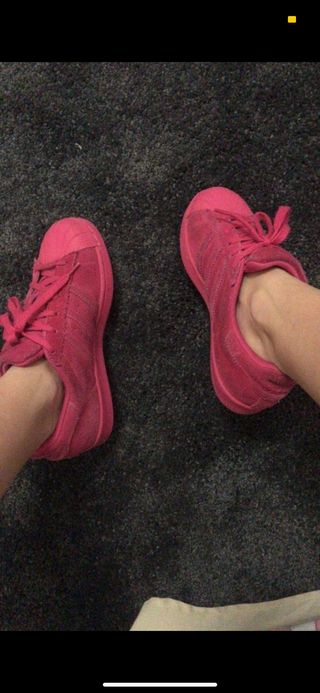 zapatillas adidas rosas