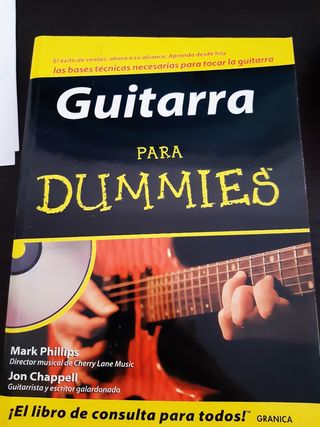 Libro Guitarra para Dummies de segunda mano por 9 EUR en Valencia en  WALLAPOP