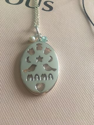 Necklace Dijes Tous Mama Collar Tous Mama, De Segunda Mano Por 70