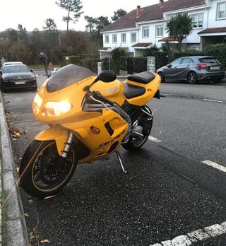 Renthal Piñón TRIUMPH 2014 Street Triple R 675 trasera