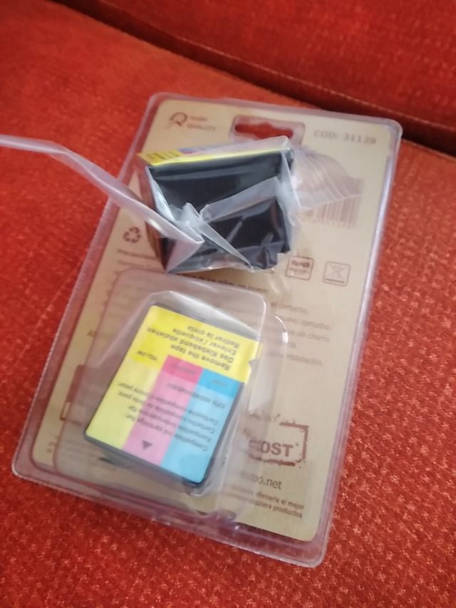 2 cartuchos de tinta color