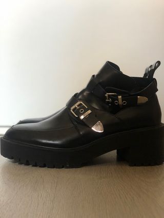 فأس المزالق مظلة botines plataforma negro pull and bear - spamwell.net
