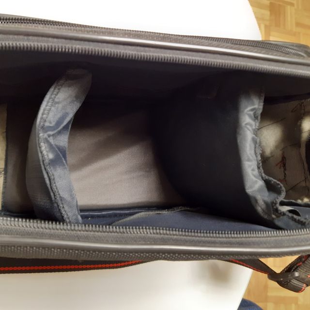 funda videocámara 4 compartimentos