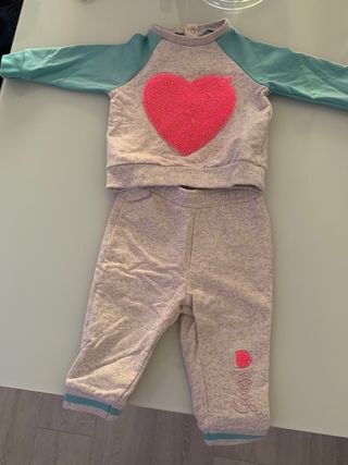 Guess - Chándal negro de algodón para bebé | Childrensalon Outlet