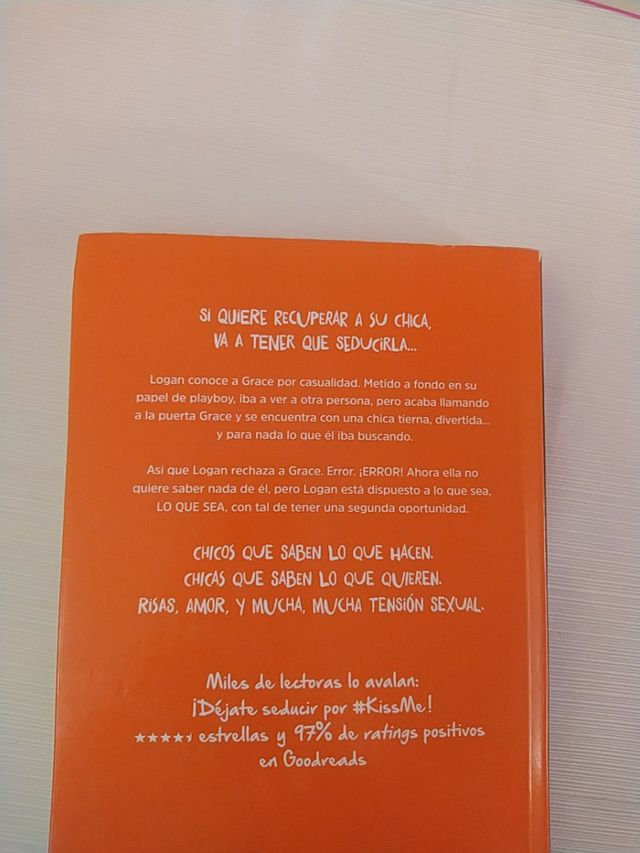 Libro "Kissme" (Segundo Libro)