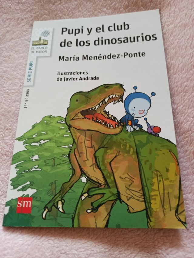 Pupi y el club de los dinosaurios. barco vapor