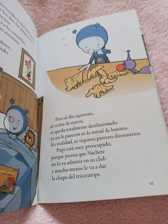 Pupi y el club de los dinosaurios. barco vapor