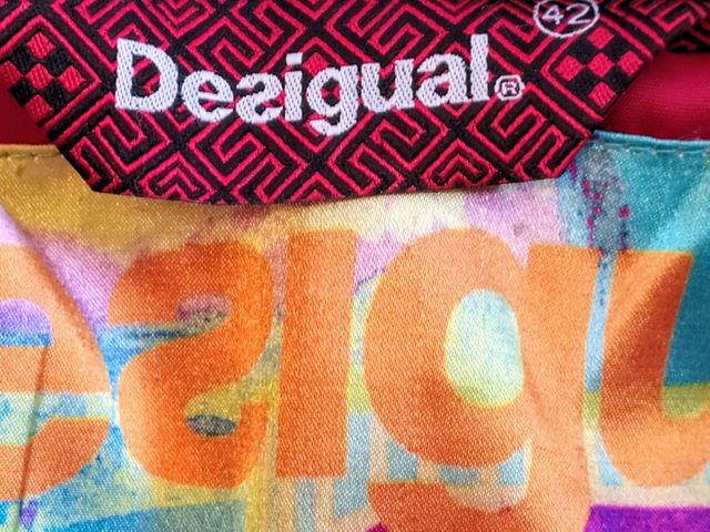 abrigo 3/4 Desigual, talla 42