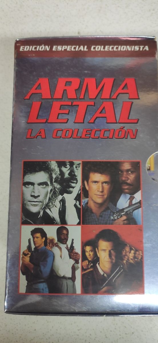 Colección Arma Letal VHS