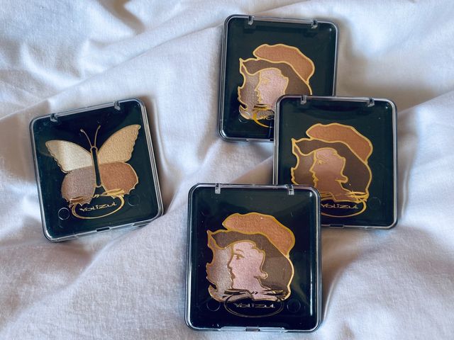 Paleta pequeña de sombras de ojos