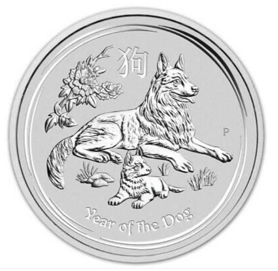 MONEDA YEAR OF THE DOG. LUNARII -2018