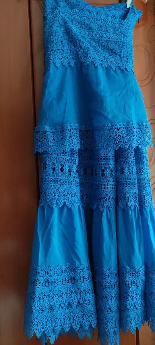 conjunto falda y top tirantes Charo Ruiz