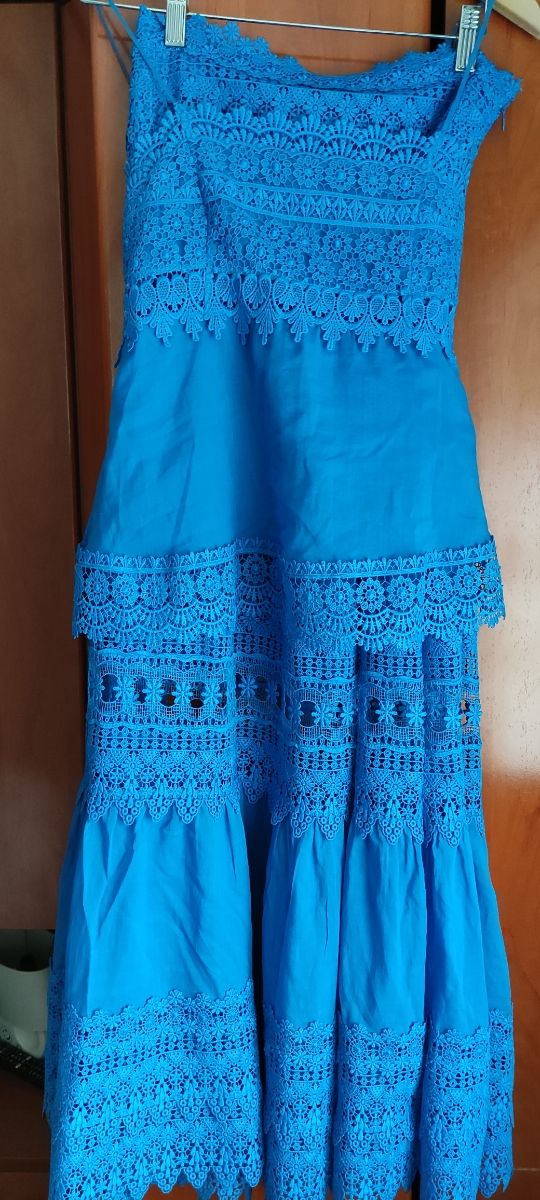 conjunto falda y top tirantes Charo Ruiz