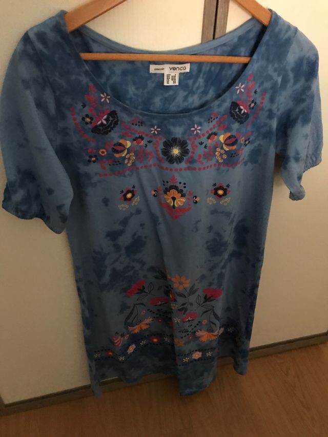 Vestido azul talla S