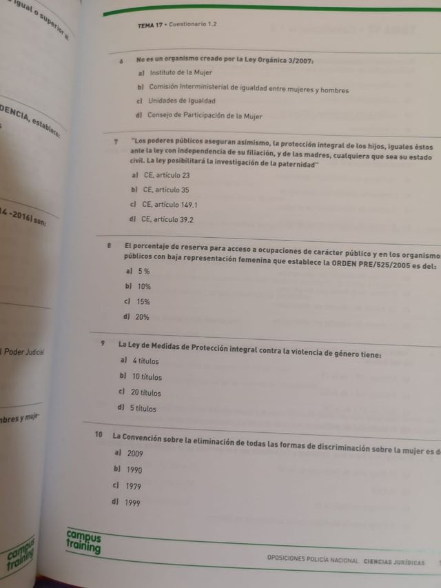 libros opos.2020 Policia Nacional