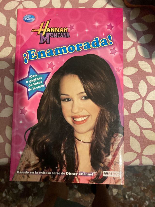 libro enamorada de hannah montana