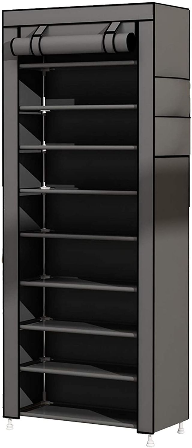 Zapato del gabinete Zapatero de Tela 10 Niveles de segunda mano por 40