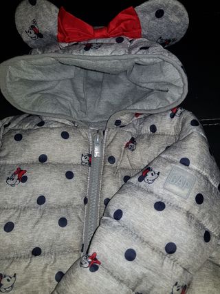 Plumifero niña baby GAP Disney Minnie. de segunda mano por 14 EUR en El  Astillero en WALLAPOP