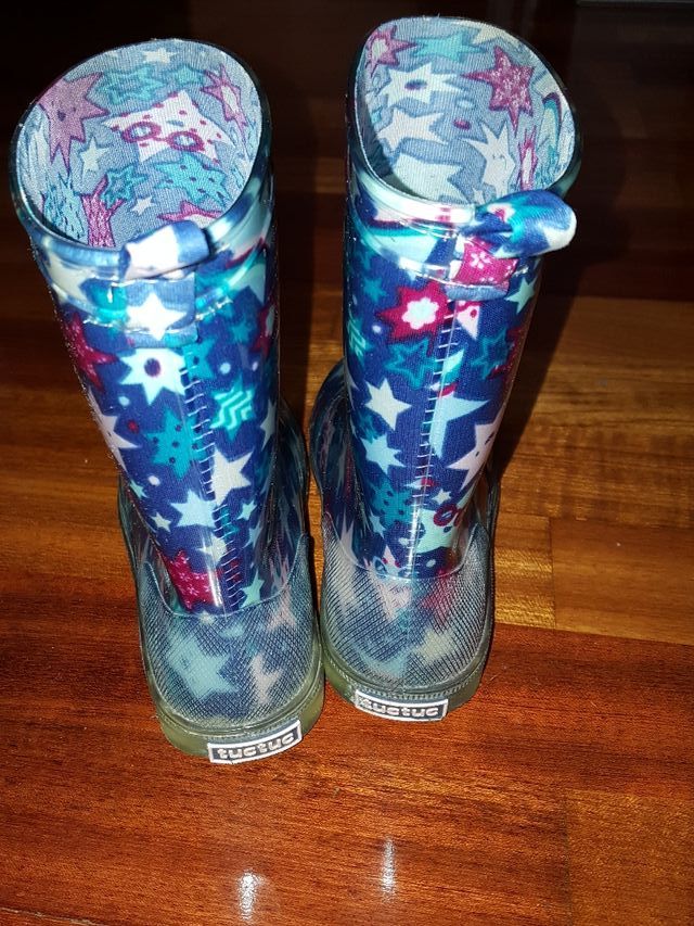 botas de agua tuc tuc luces infantil