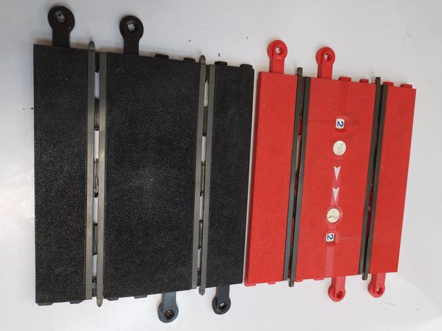 Pista vias Scalextric cuentavueltas exin