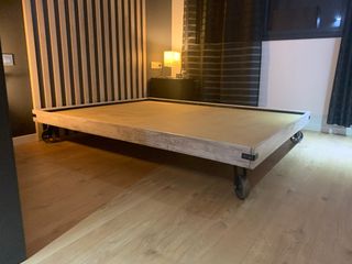 Fabricamos camas estilo industrial y al gusto