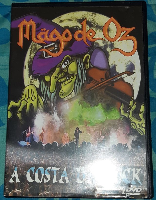 dvd mago de oz a costa de rock