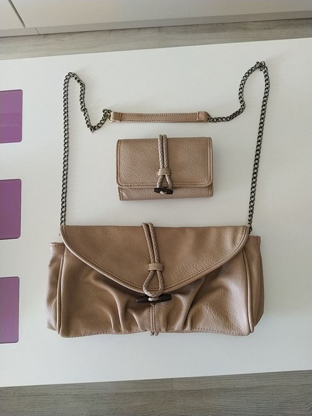 Bolso y cartera a juago