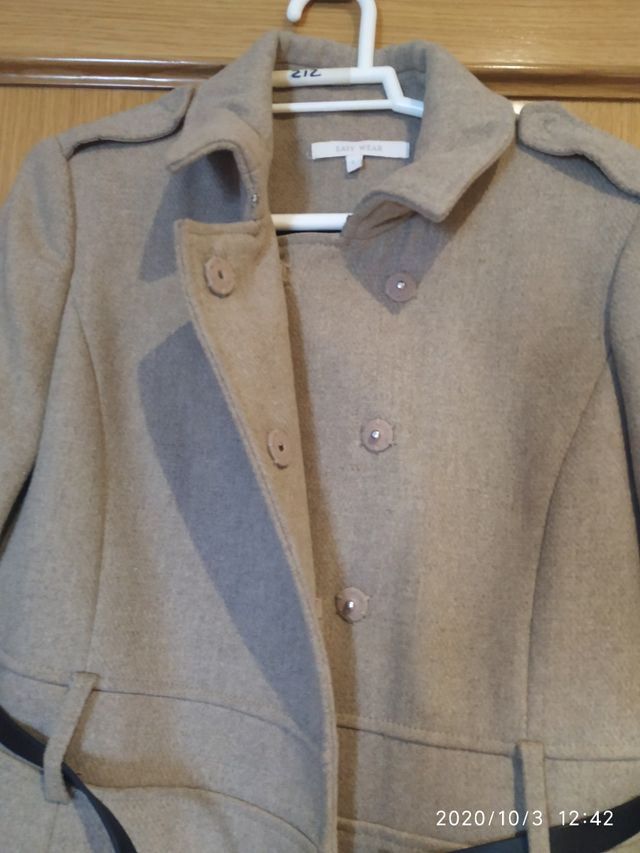 Abrigo paño básico