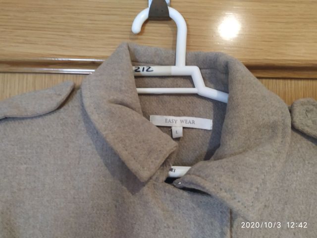 Abrigo paño básico