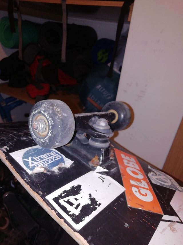 tabla de skate Msb con fijaciones