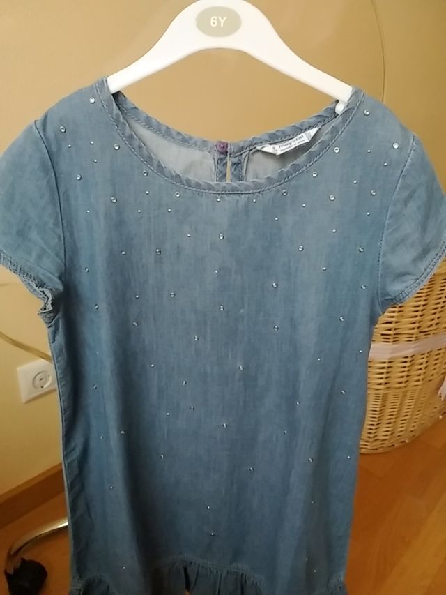 vestido vaquero de Mayoral T-8
