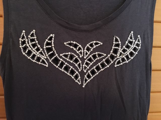 Vestido gris talla S