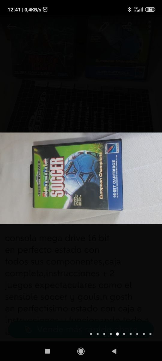 sensible soccer mega drive