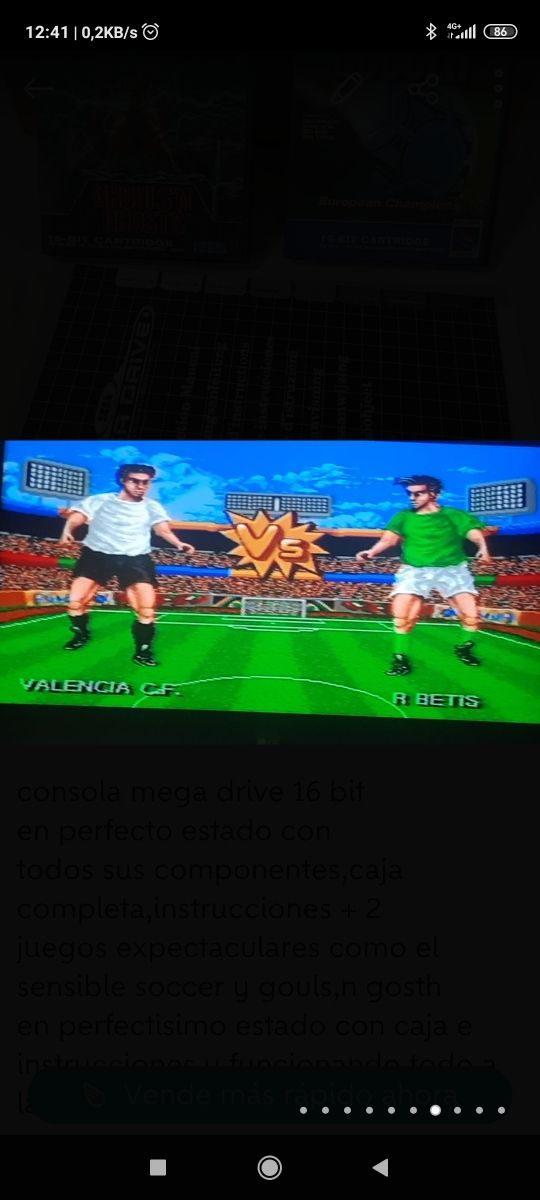 sensible soccer mega drive